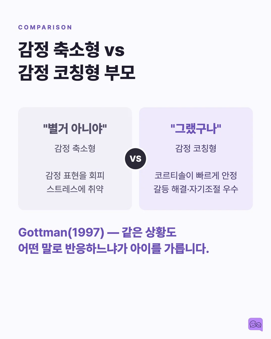 엄마의 '그랬구나' 한마디가 아이 뇌에 일으키는 화학반응 — 요약 카드 6
